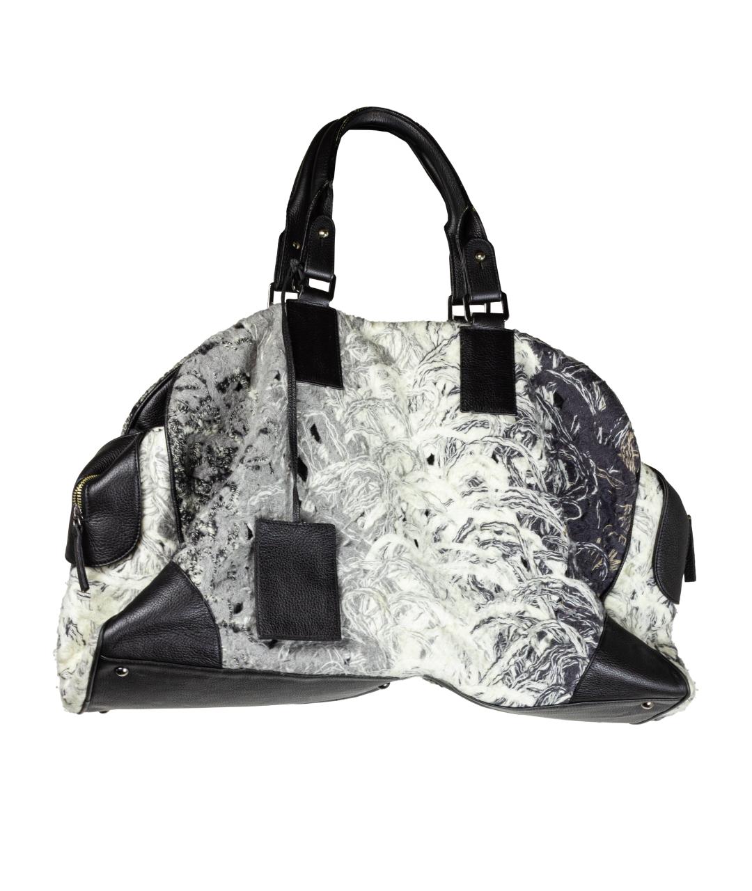 RAF SIMONS Мульти шерстяная сумка на плечо, фото 2