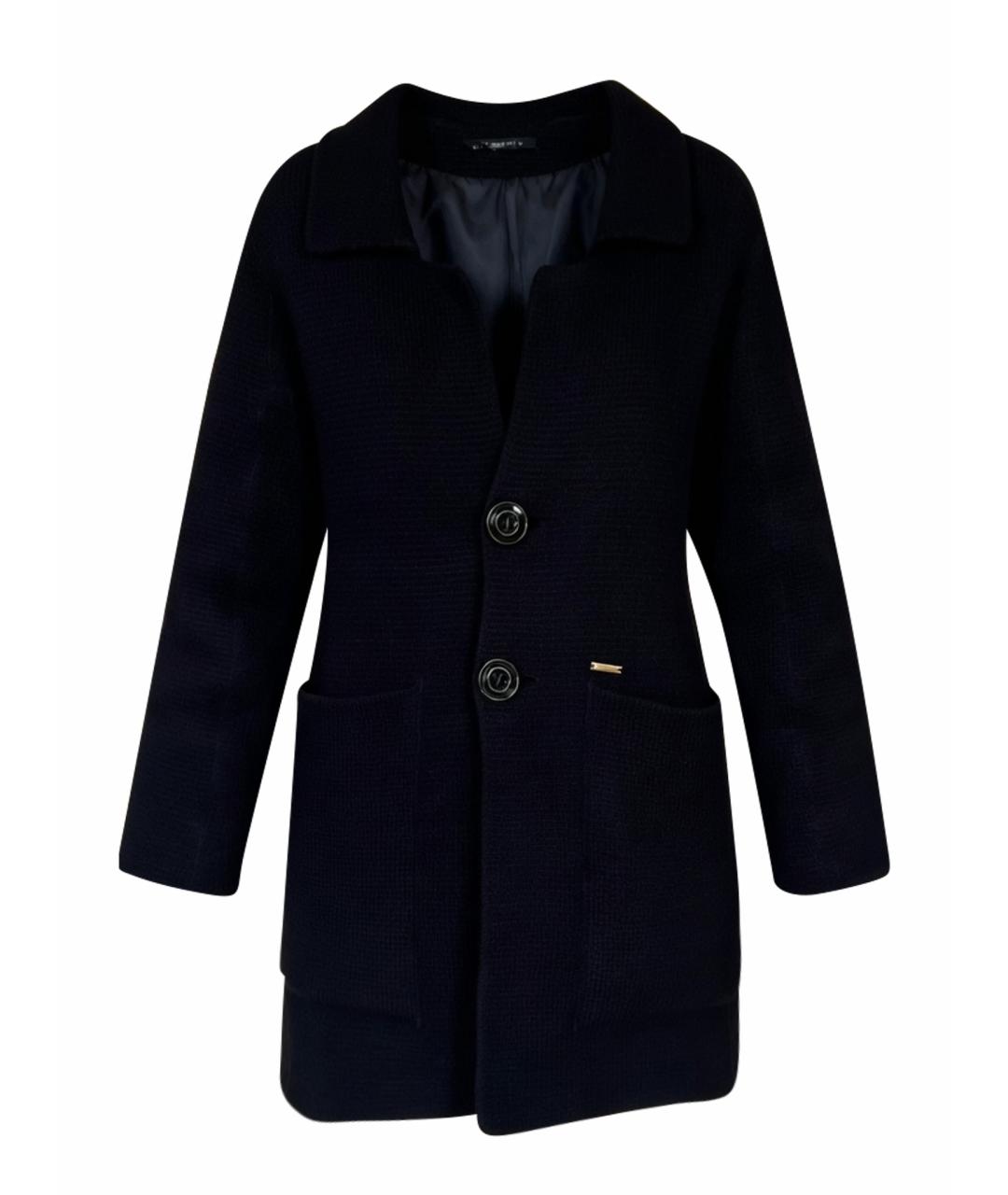 DSQUARED2 Черное шерстяное пальто, фото 5