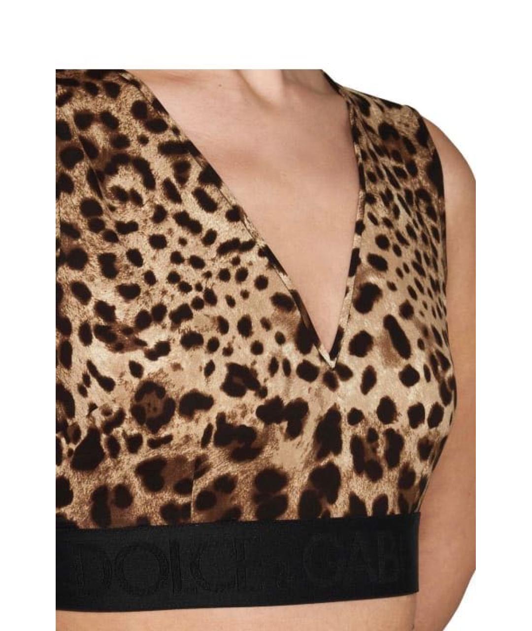 DOLCE&GABBANA Мульти майка, фото 3