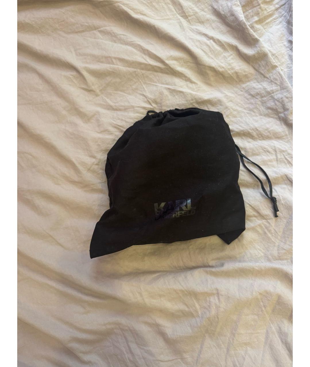 KARL LAGERFELD Черная поясная сумка, фото 4