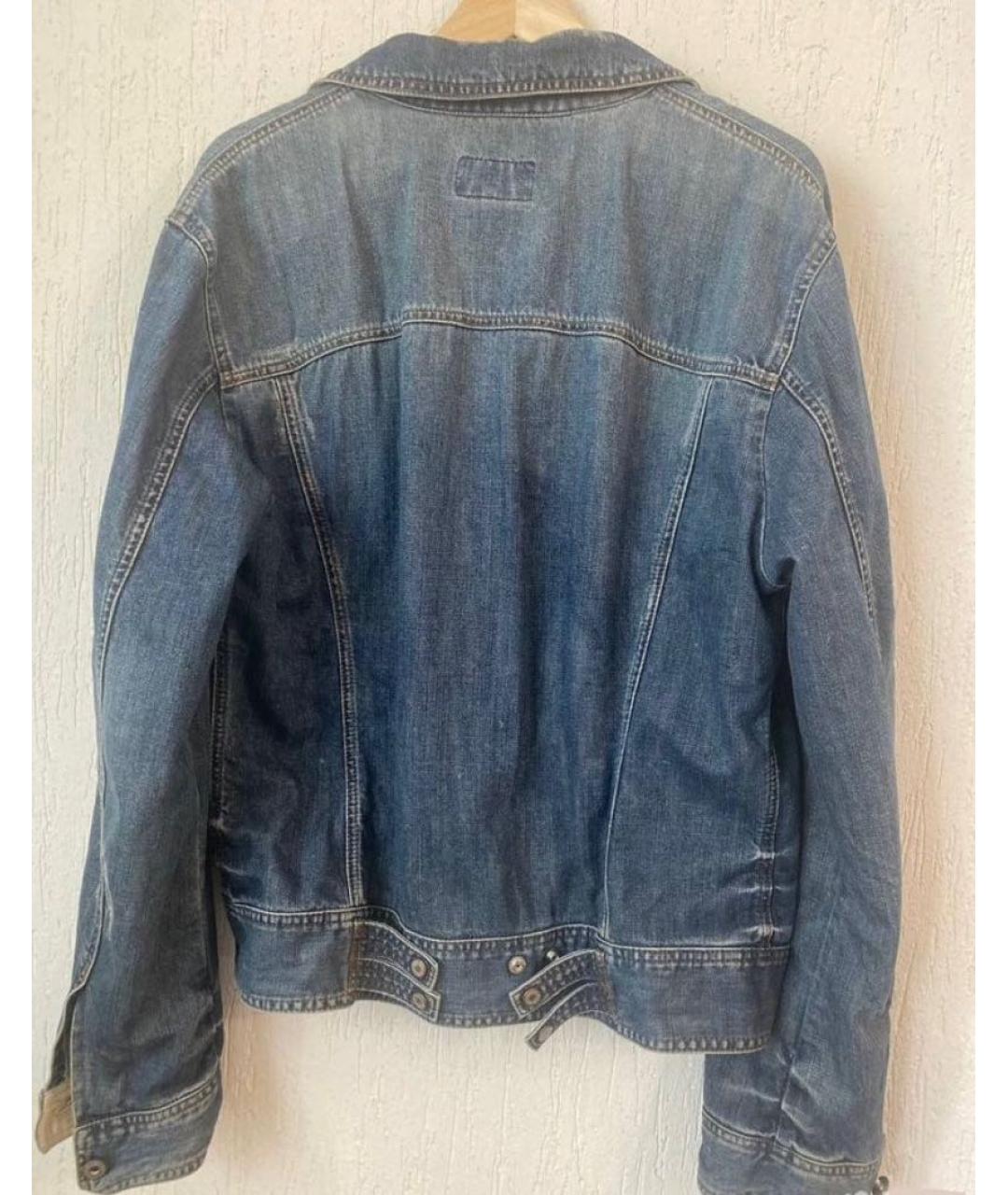 DOLCE&GABBANA Синяя деним куртка, фото 2