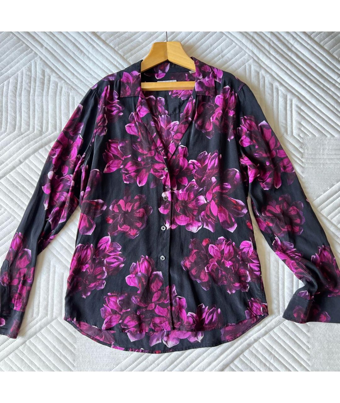 EQUIPMENT Мульти шелковая блузы, фото 3