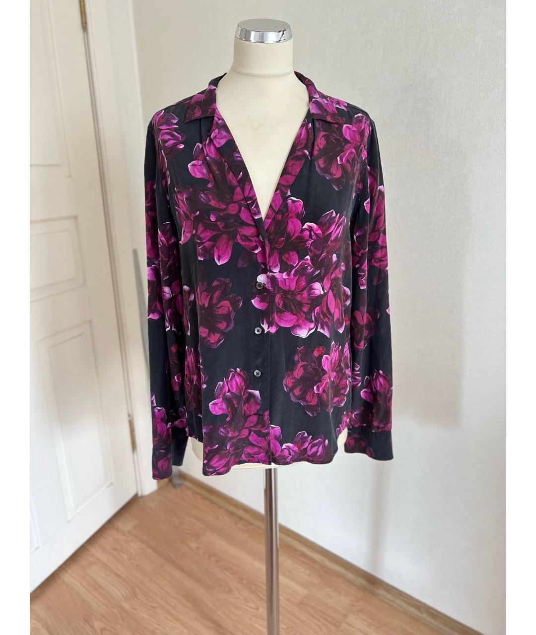 EQUIPMENT Мульти шелковая блузы, фото 7