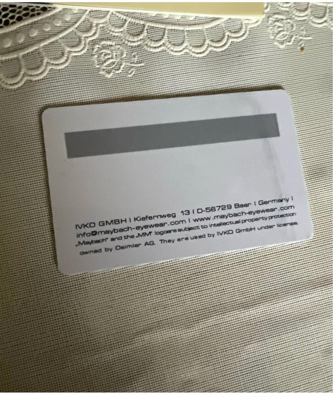 MAYBACH Черные пластиковые солнцезащитные очки, фото 5