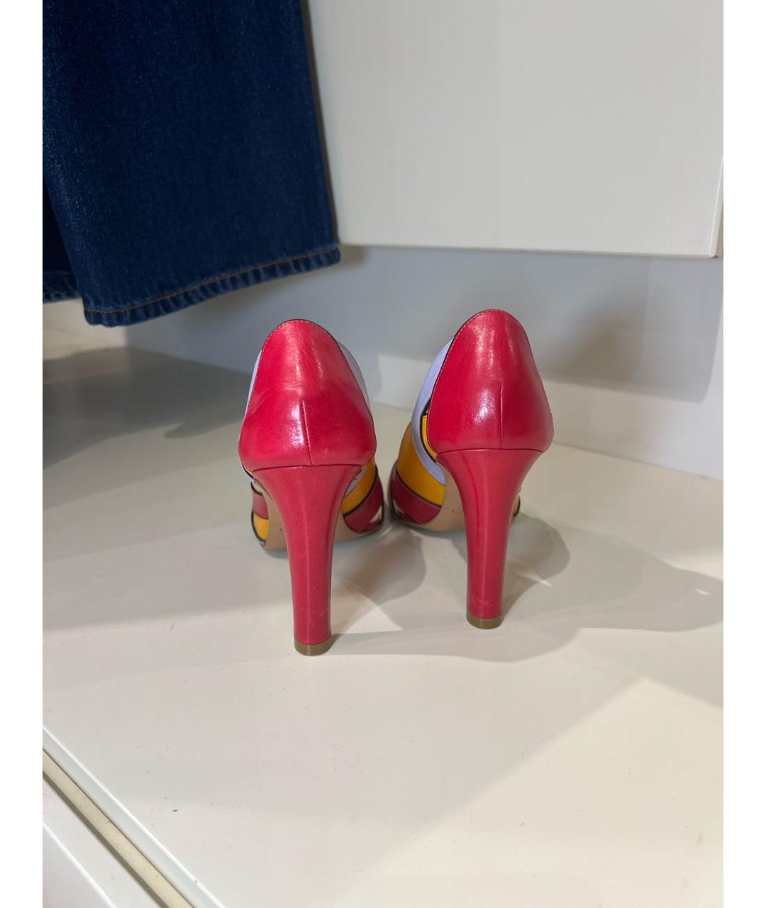 ETRO Мульти кожаные туфли, фото 5