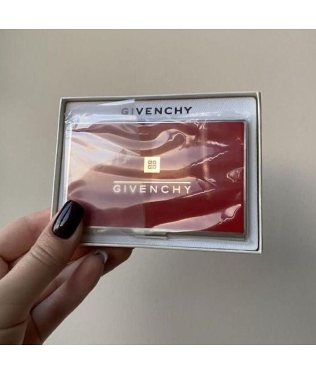 GIVENCHY Красная визитница, фото 3
