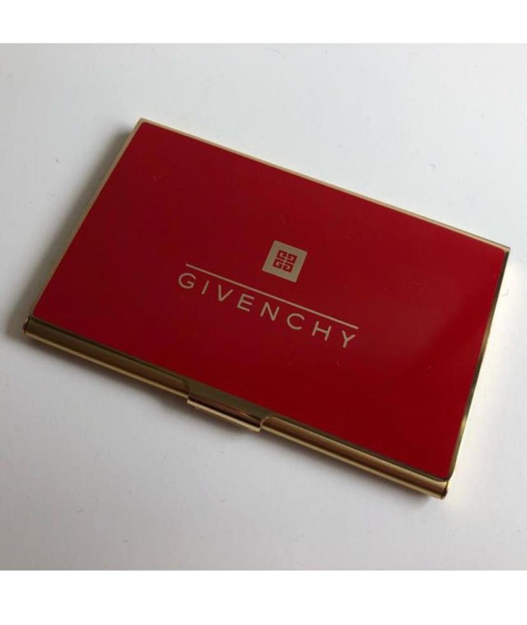 GIVENCHY Красная визитница, фото 6