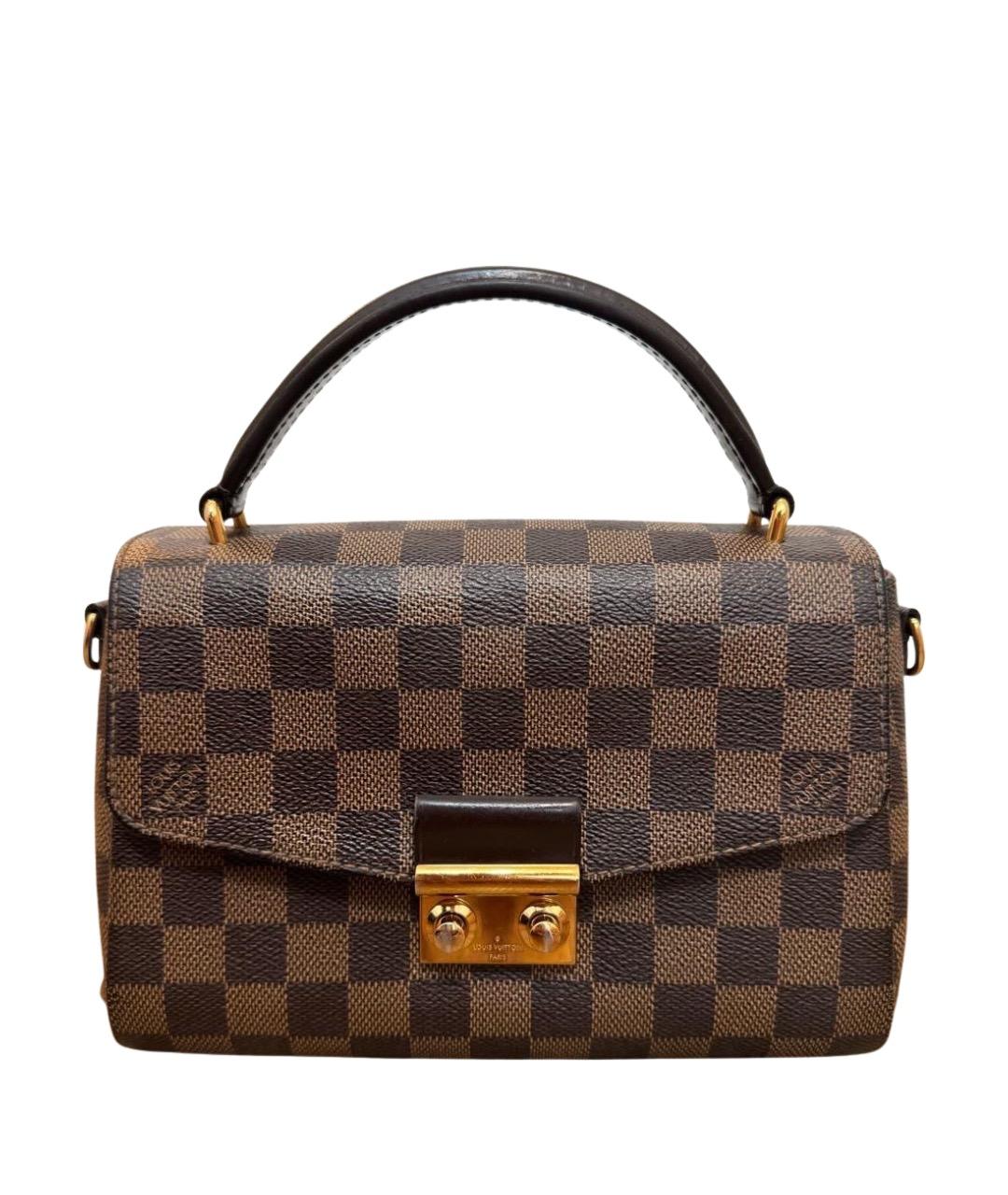 LOUIS VUITTON Коричневая сумка с короткими ручками, фото 1