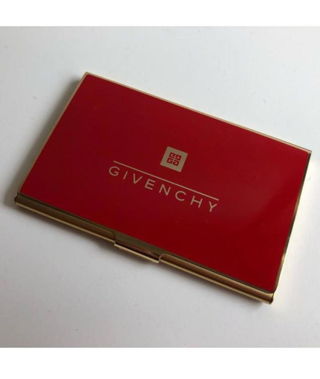 GIVENCHY Красная визитница, фото 4