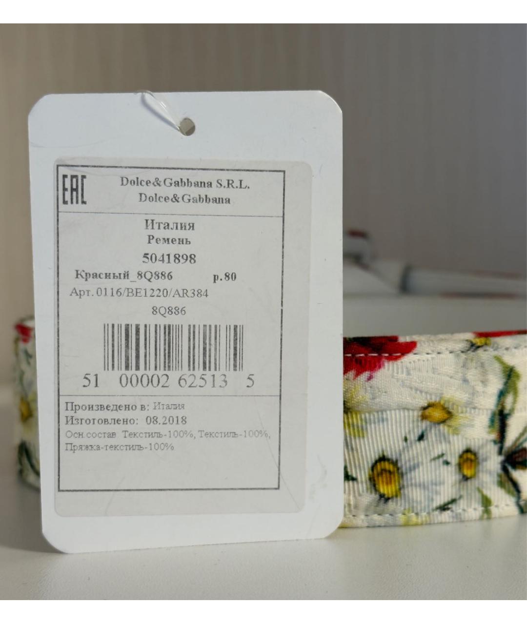 DOLCE&GABBANA Мульти ремень, фото 4