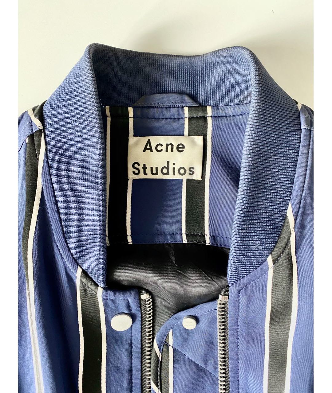 ACNE STUDIOS Синий вискозный жакет/пиджак, фото 3