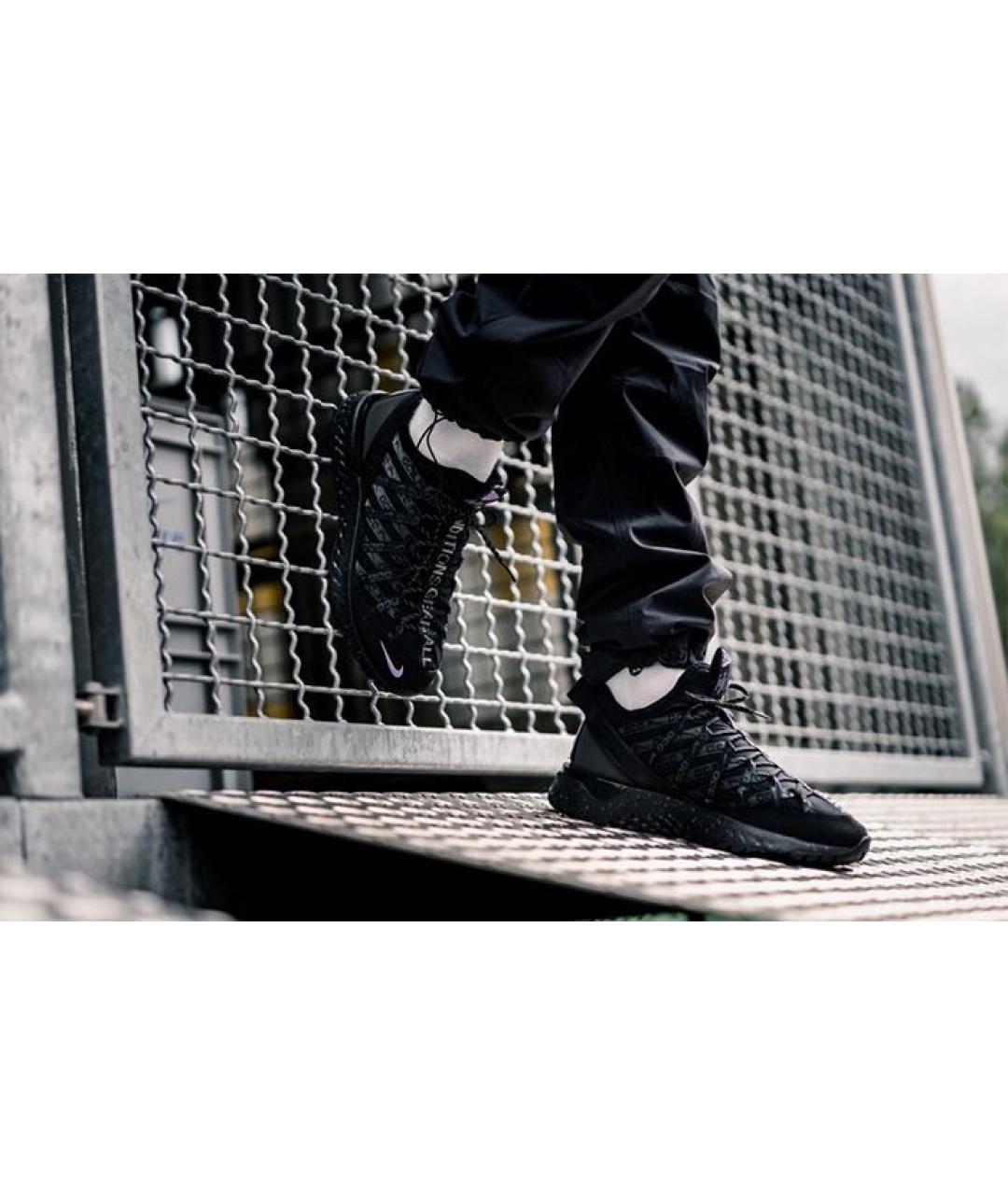 NIKE ACG Черные низкие кроссовки / кеды, фото 6