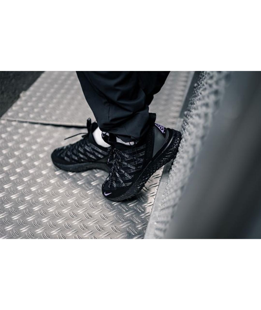 NIKE ACG Черные низкие кроссовки / кеды, фото 8