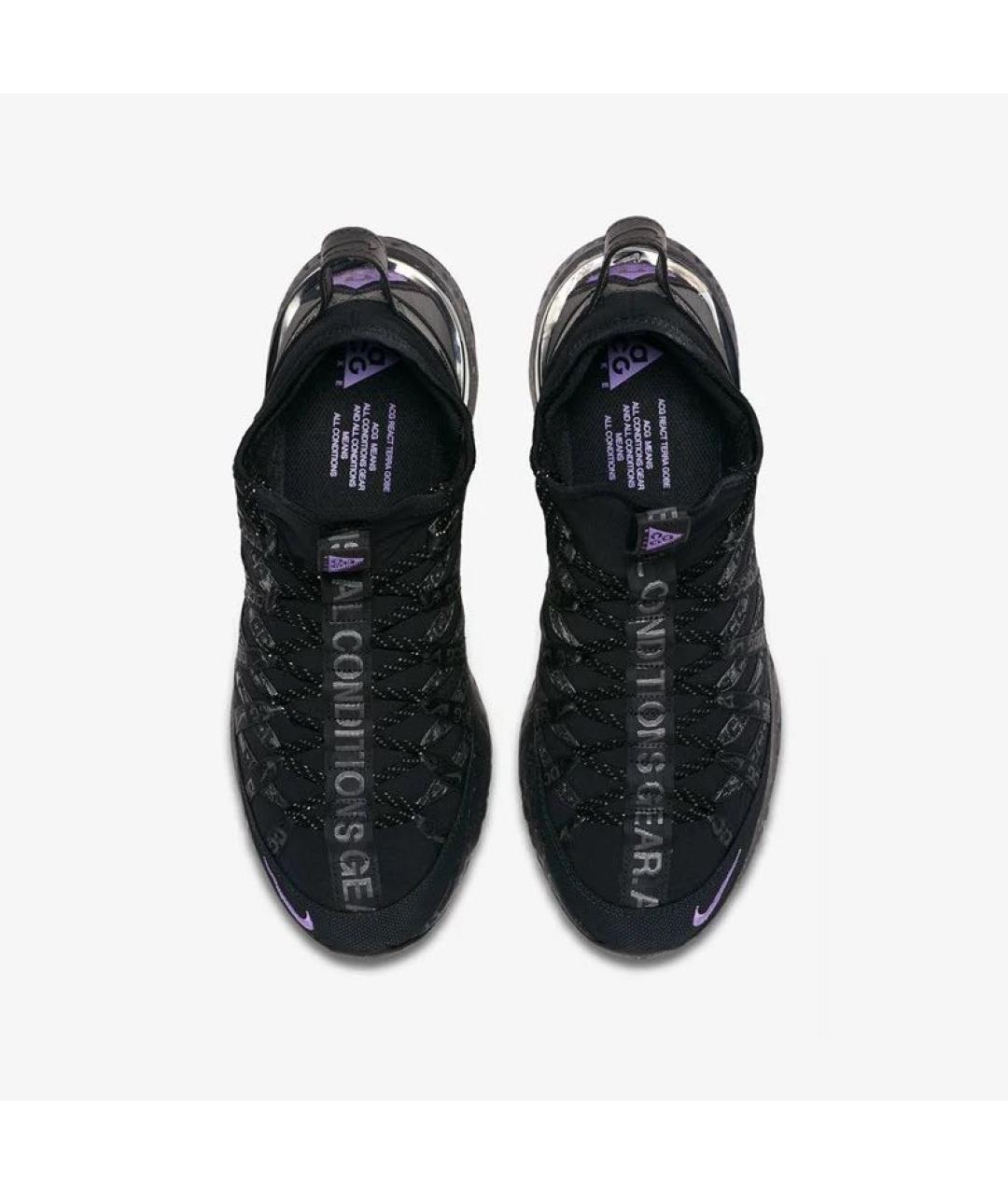 NIKE Черные низкие кроссовки / кеды, фото 3