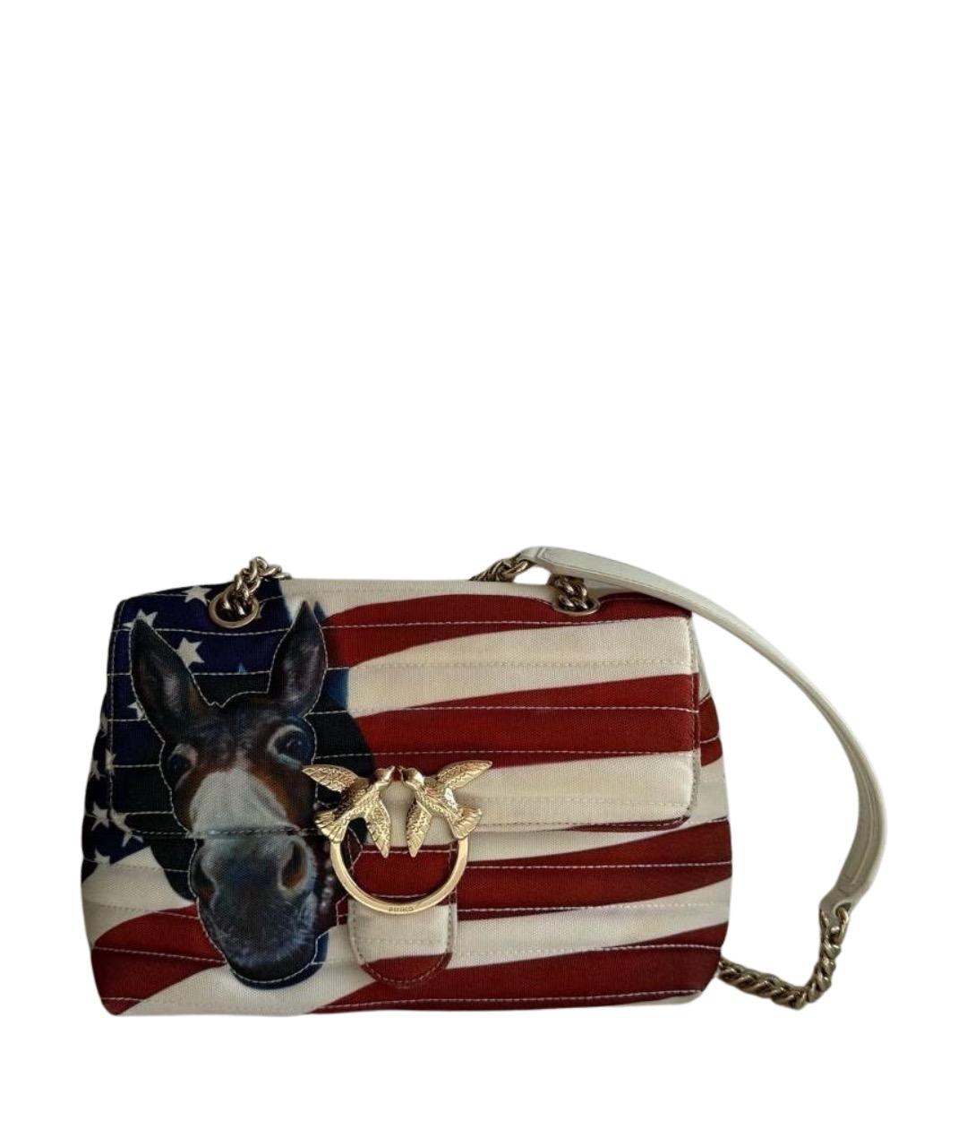 PINKO Мульти тканевая сумка через плечо, фото 1