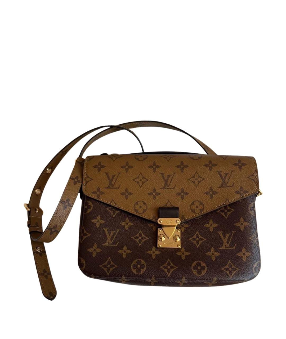 LOUIS VUITTON Коричневая сумка через плечо, фото 1