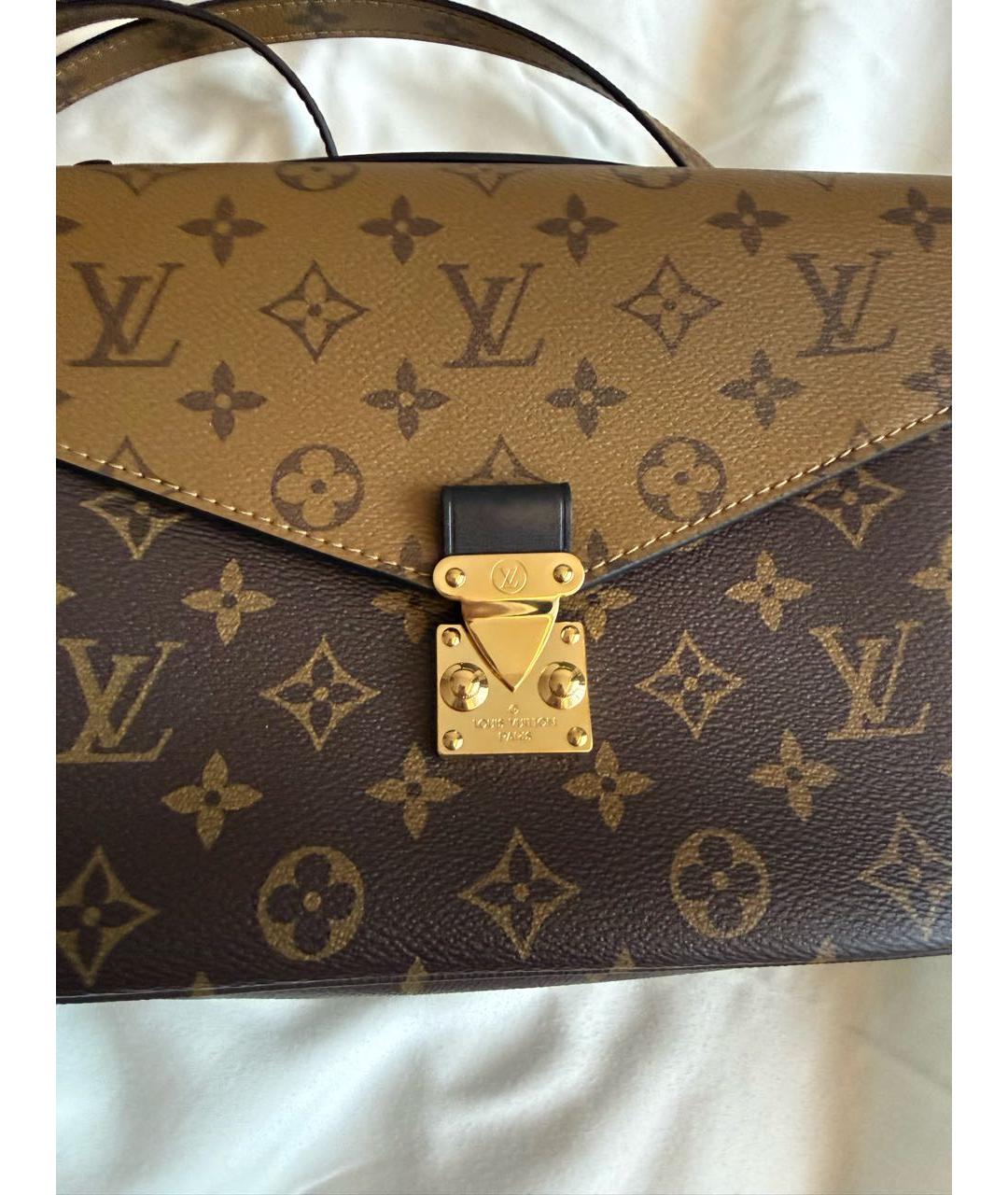 LOUIS VUITTON Коричневая сумка через плечо, фото 6