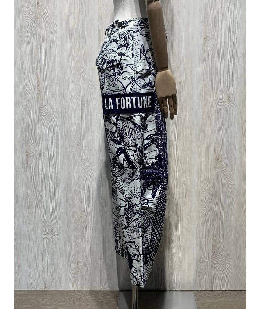 CHRISTIAN DIOR Хлопковые прямые брюки, фото 2