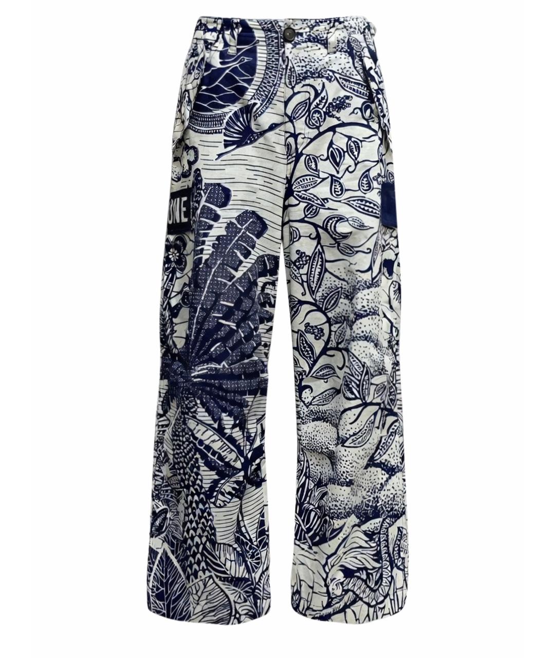 CHRISTIAN DIOR Хлопковые прямые брюки, фото 1