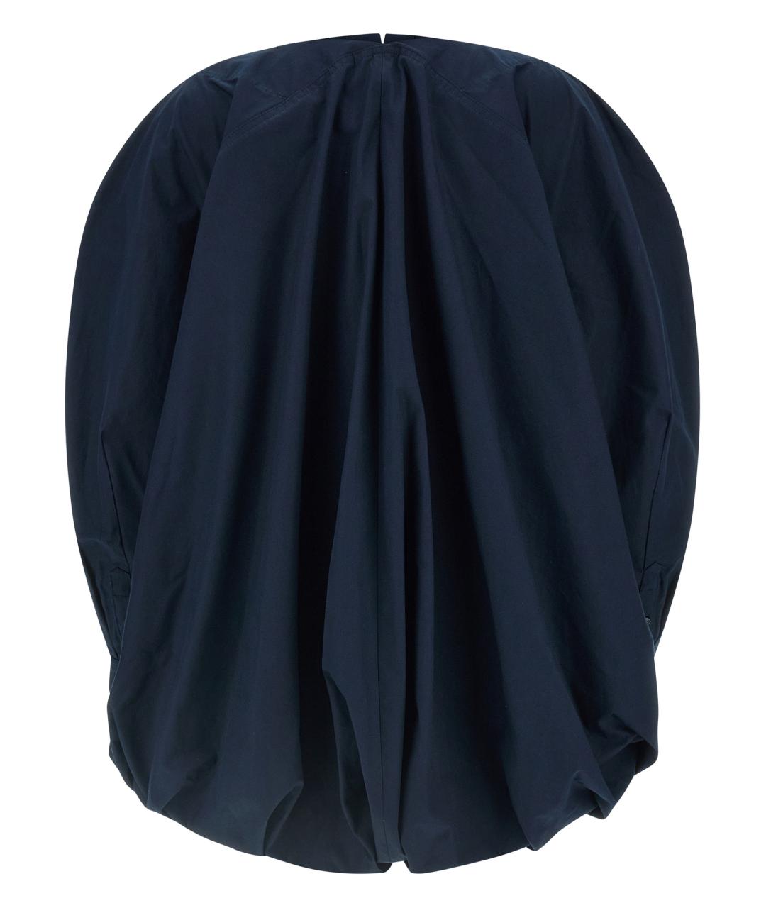 JACQUEMUS Синяя хлопковая рубашка, фото 2