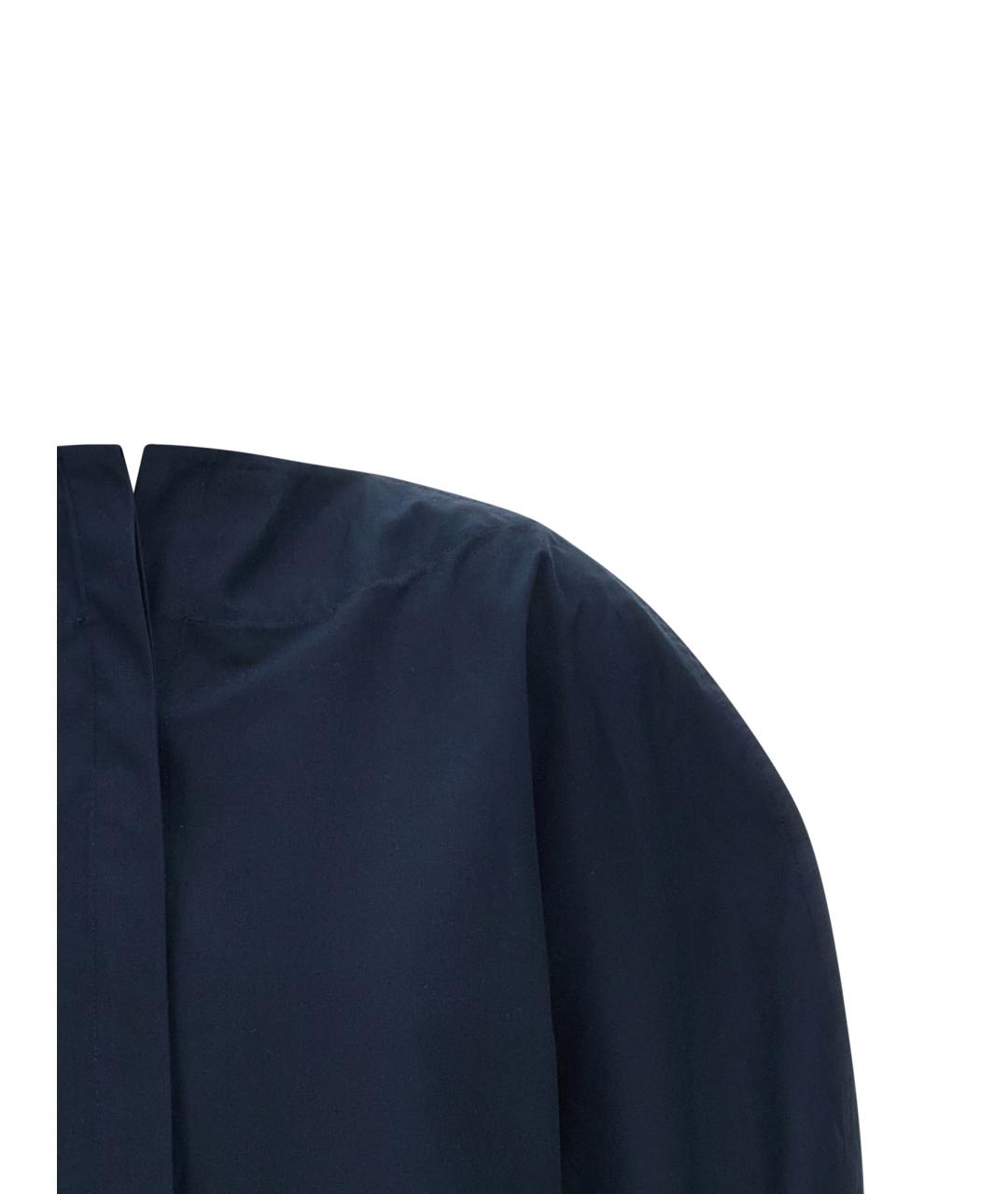 JACQUEMUS Синяя хлопковая рубашка, фото 3