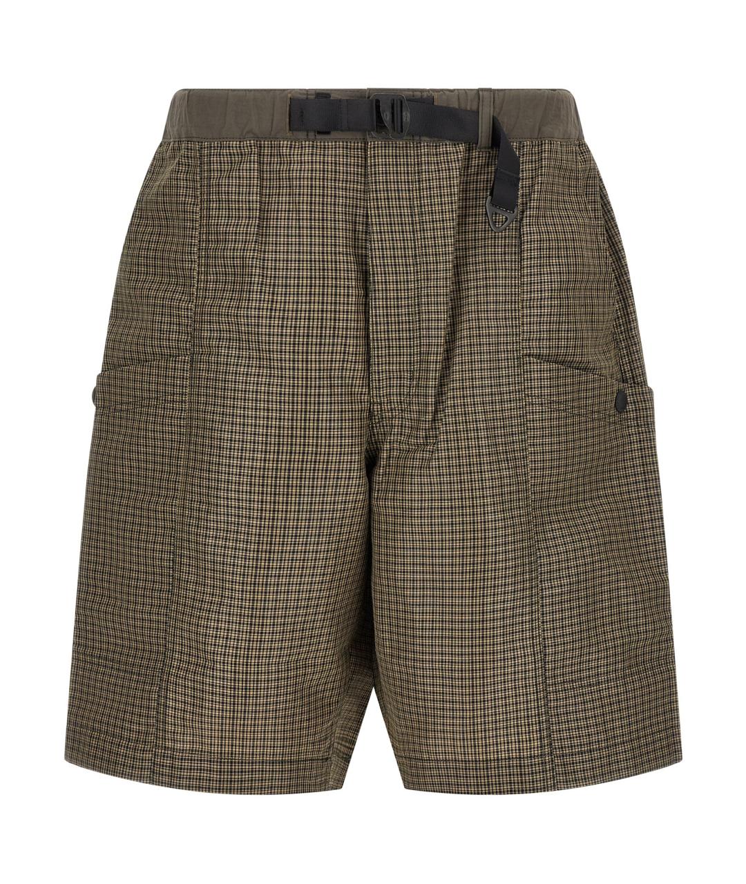 COMME DES GARÇONS HOMME PLUS Хаки льняные шорты, фото 1