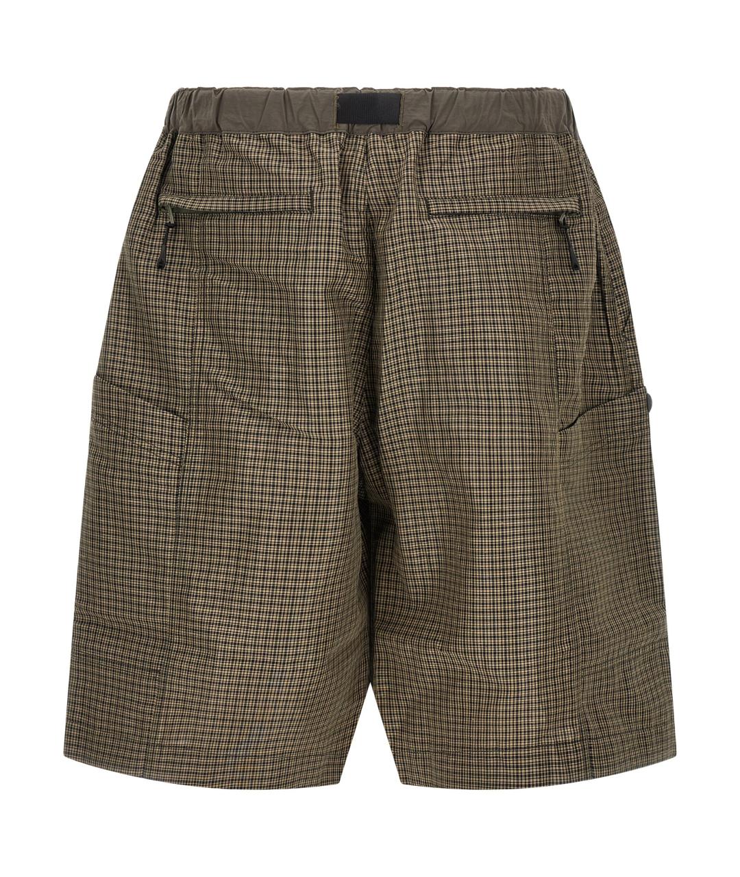 COMME DES GARÇONS HOMME PLUS Хаки льняные шорты, фото 2