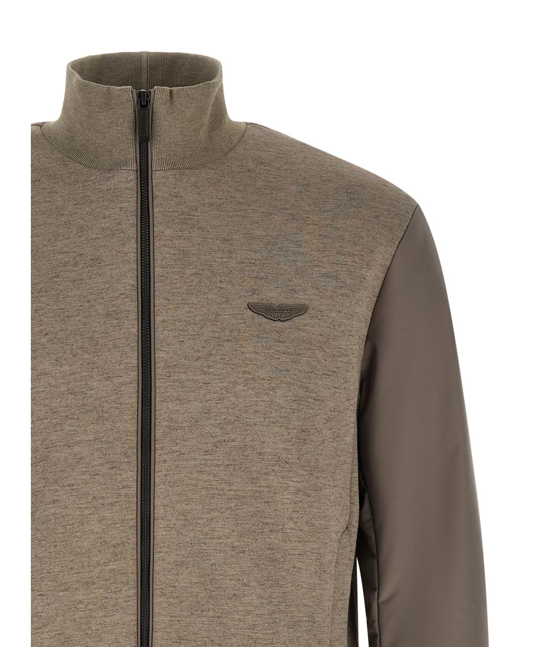 HUGO BOSS Серая вискозная куртка, фото 3