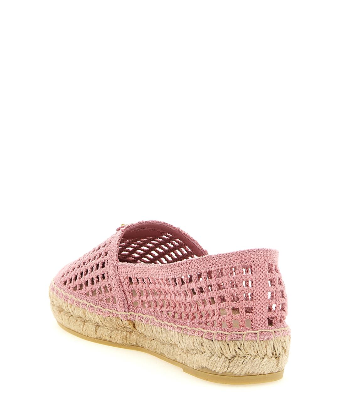 PRADA Розовые текстильные эспадрильи, фото 3