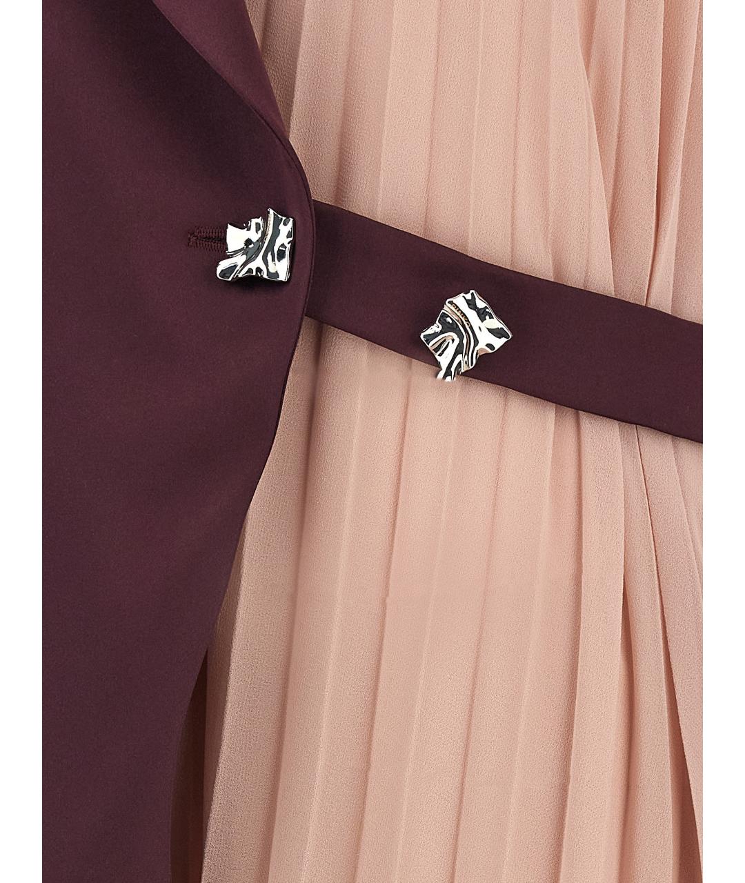 PINKO Мульти ацетатное вечернее платье, фото 5