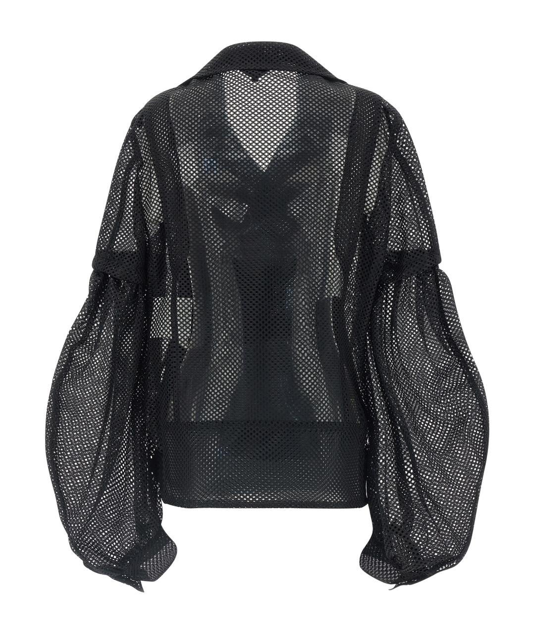 COMME DES GARÇONS Черная полиэстеровая куртка, фото 2