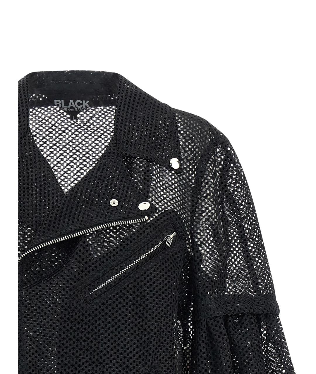 COMME DES GARÇONS Черная полиэстеровая куртка, фото 3