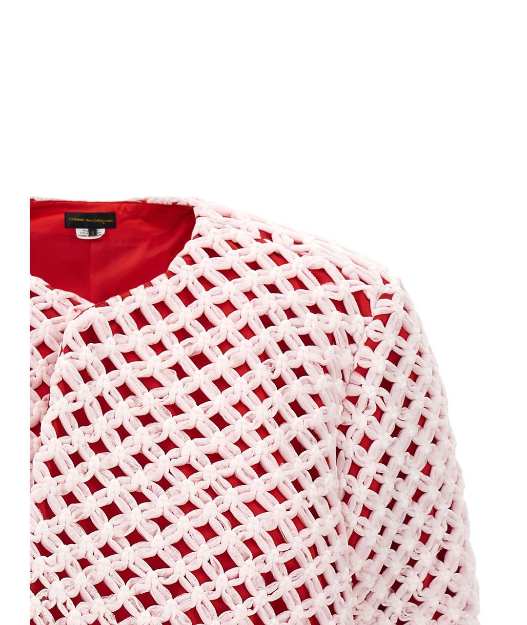 COMME DES GARÇONS Мульти полиэстеровый жакет/пиджак, фото 3