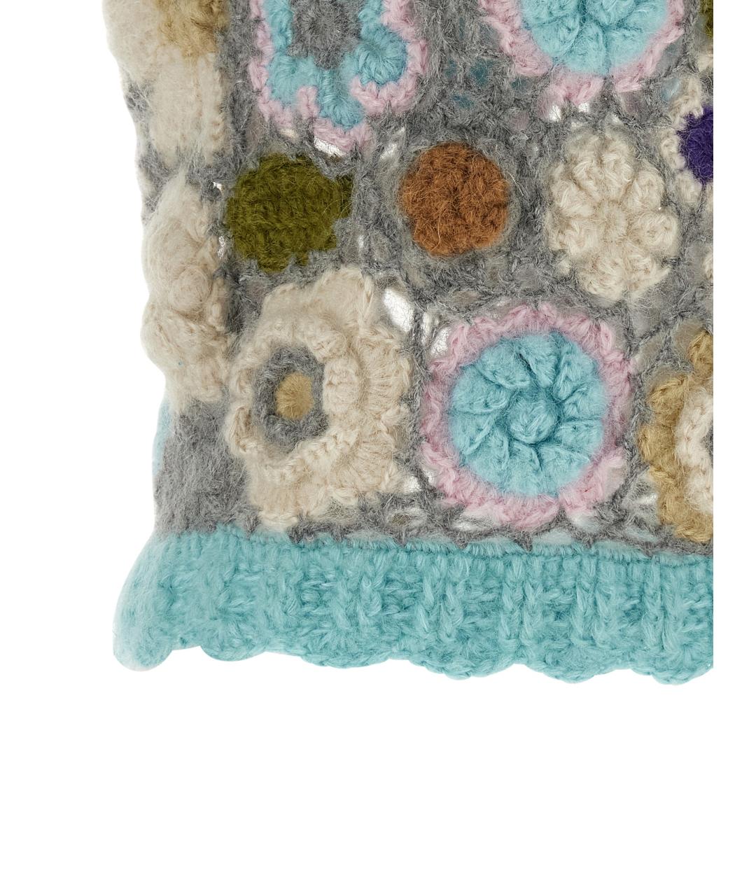 GANNI Мульти шерстяная жилетка, фото 4