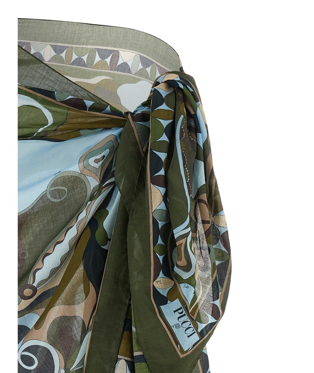 EMILIO PUCCI Мульти хлопковое парео, фото 3