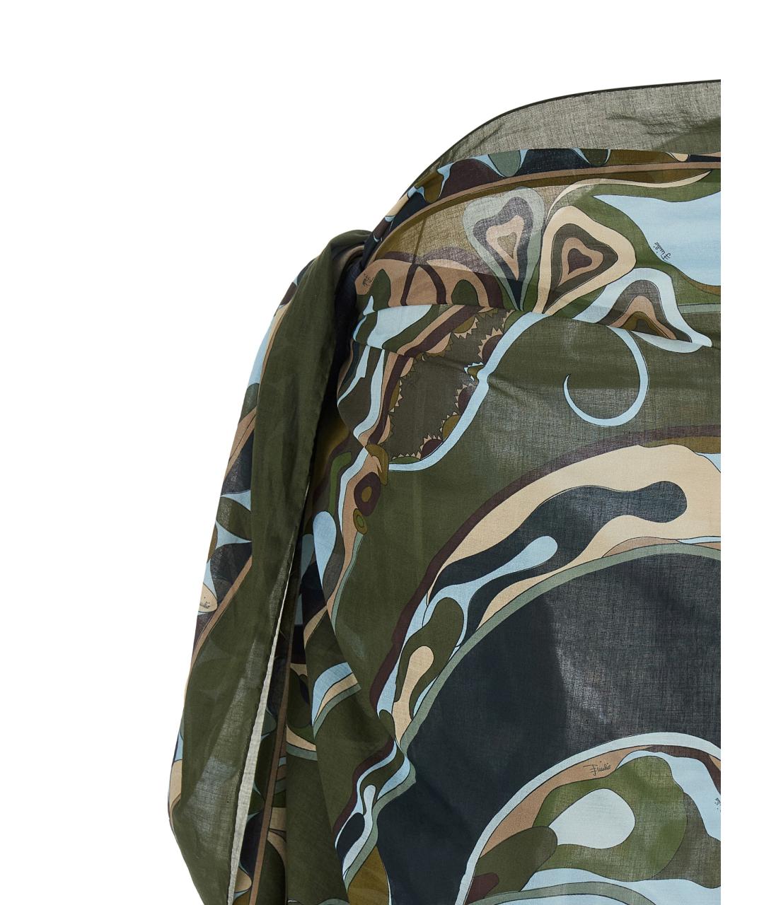 EMILIO PUCCI Мульти хлопковое парео, фото 4
