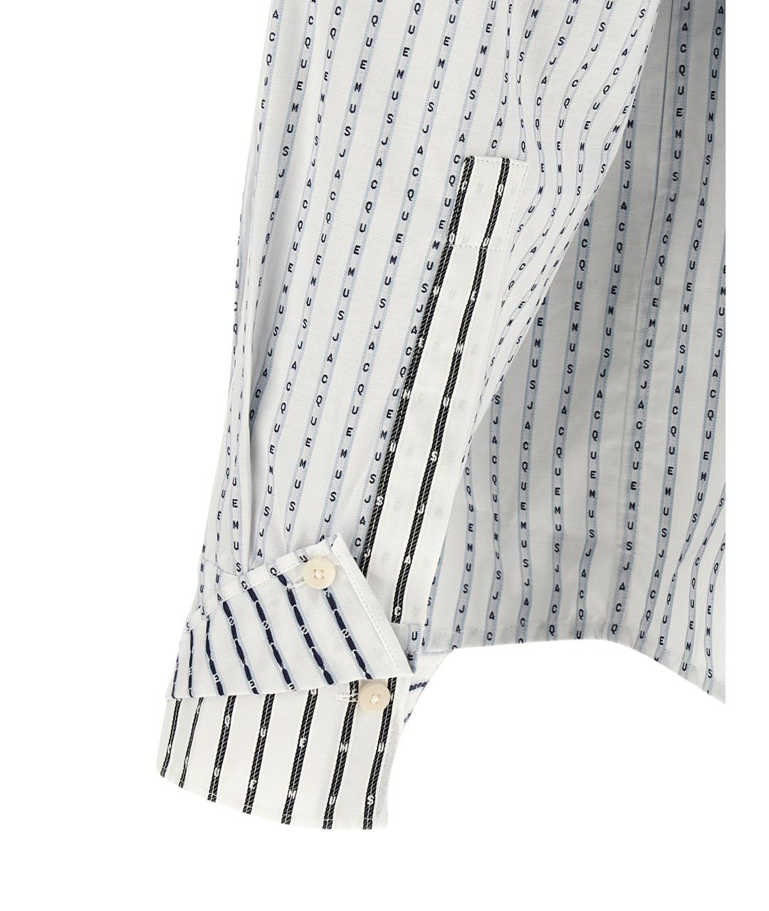 JACQUEMUS Мульти хлопковая кэжуал рубашка, фото 4