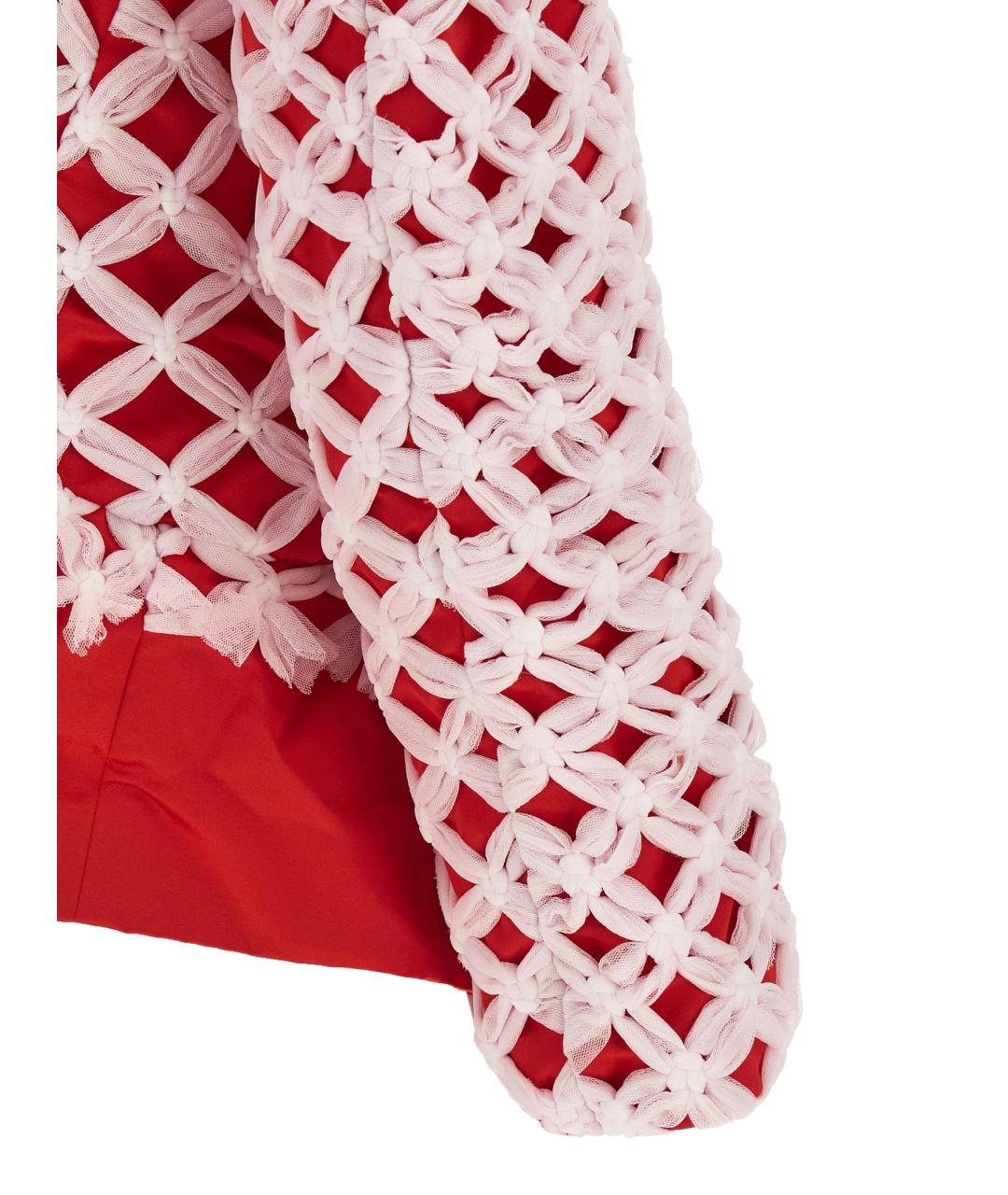 COMME DES GARÇONS Мульти полиэстеровый жакет/пиджак, фото 4