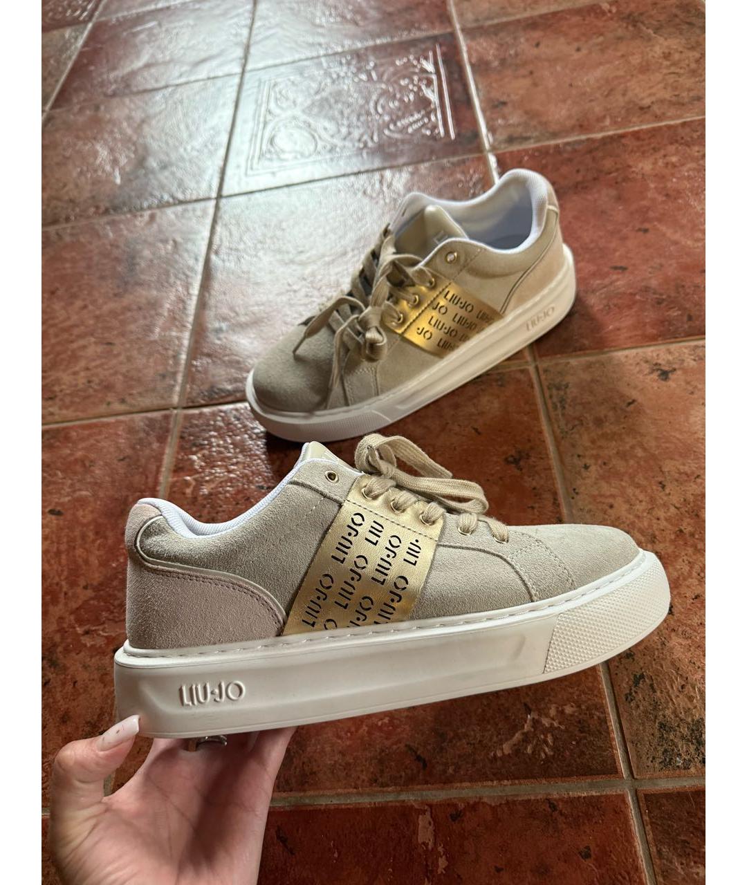 LIU JO Мульти замшевые кеды, фото 5