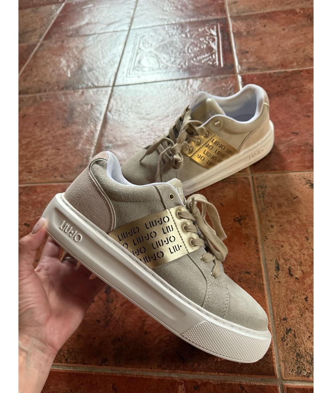 LIU JO Мульти замшевые кеды, фото 6