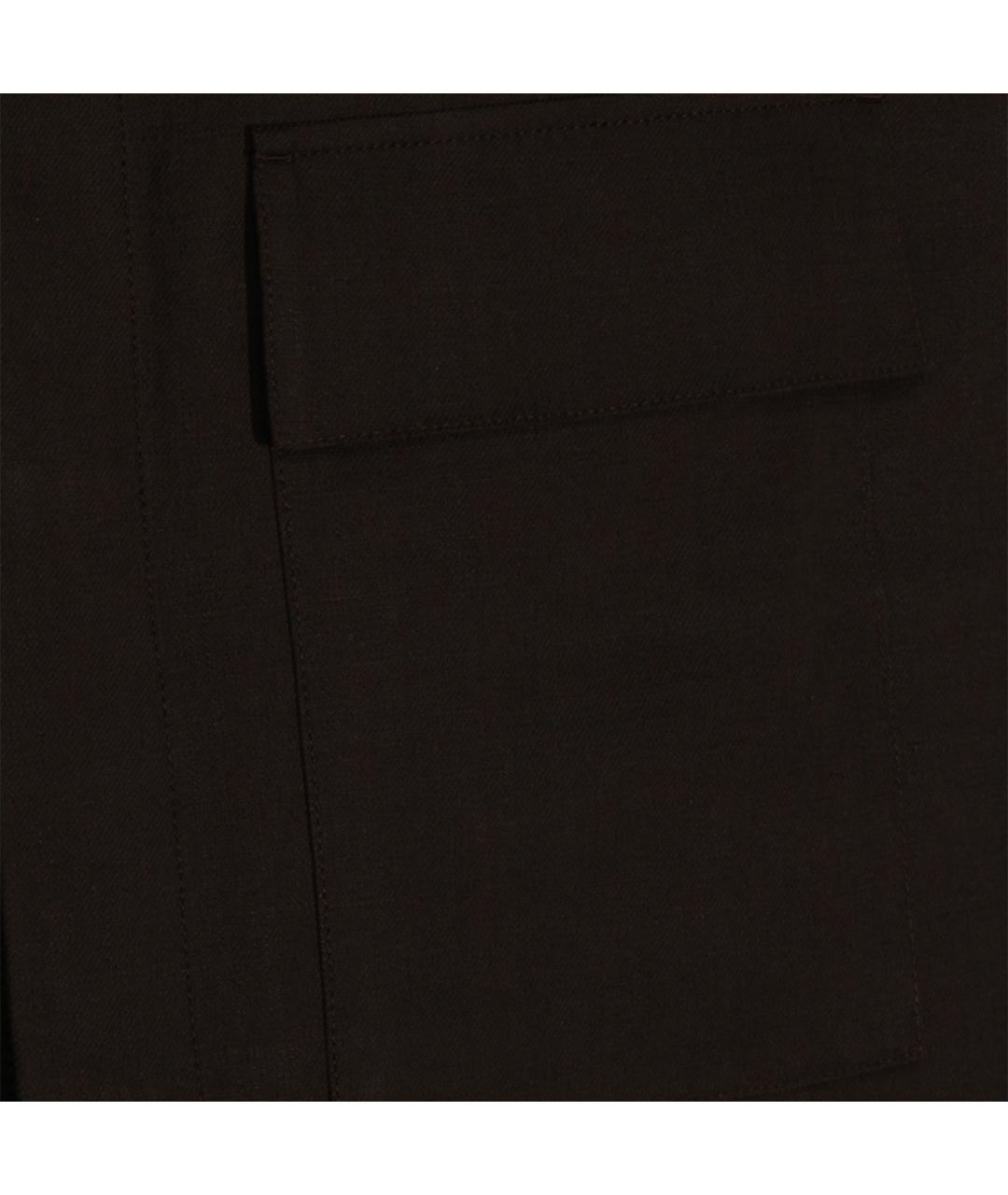 ZEGNA Коричневая льняная куртка, фото 4