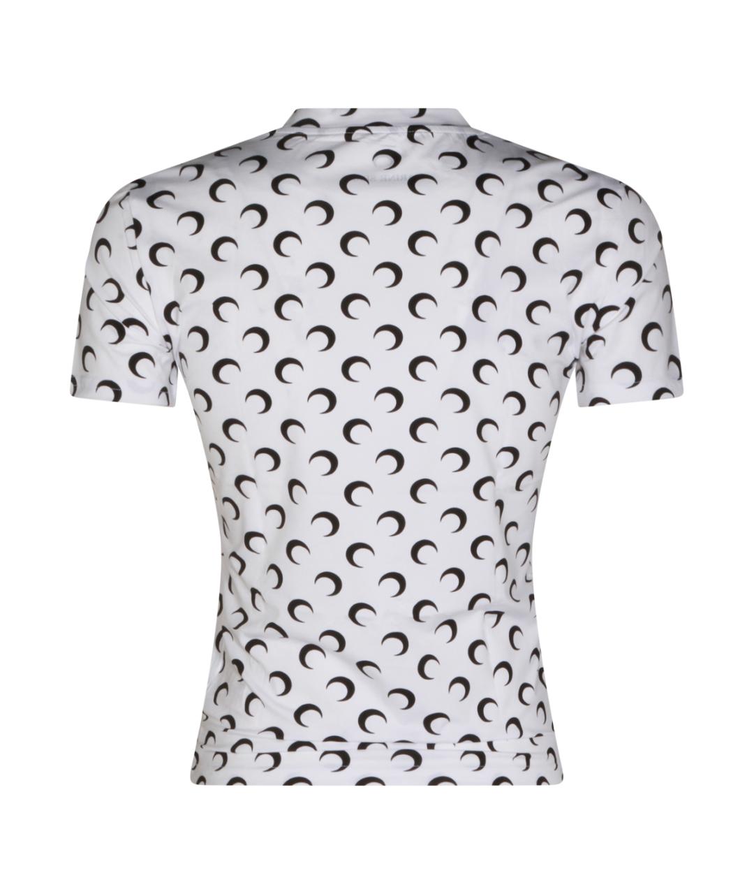 MARINE SERRE Мульти полиэстеровая футболка, фото 1