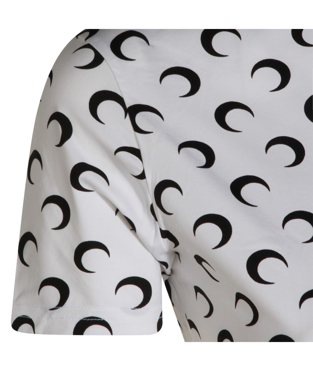 MARINE SERRE Мульти полиэстеровая футболка, фото 2