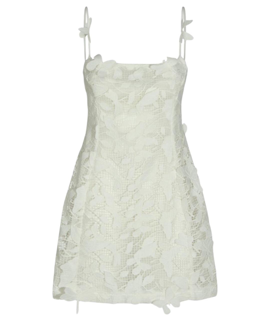 BLUMARINE Белый полиэстеровый сарафан, фото 1