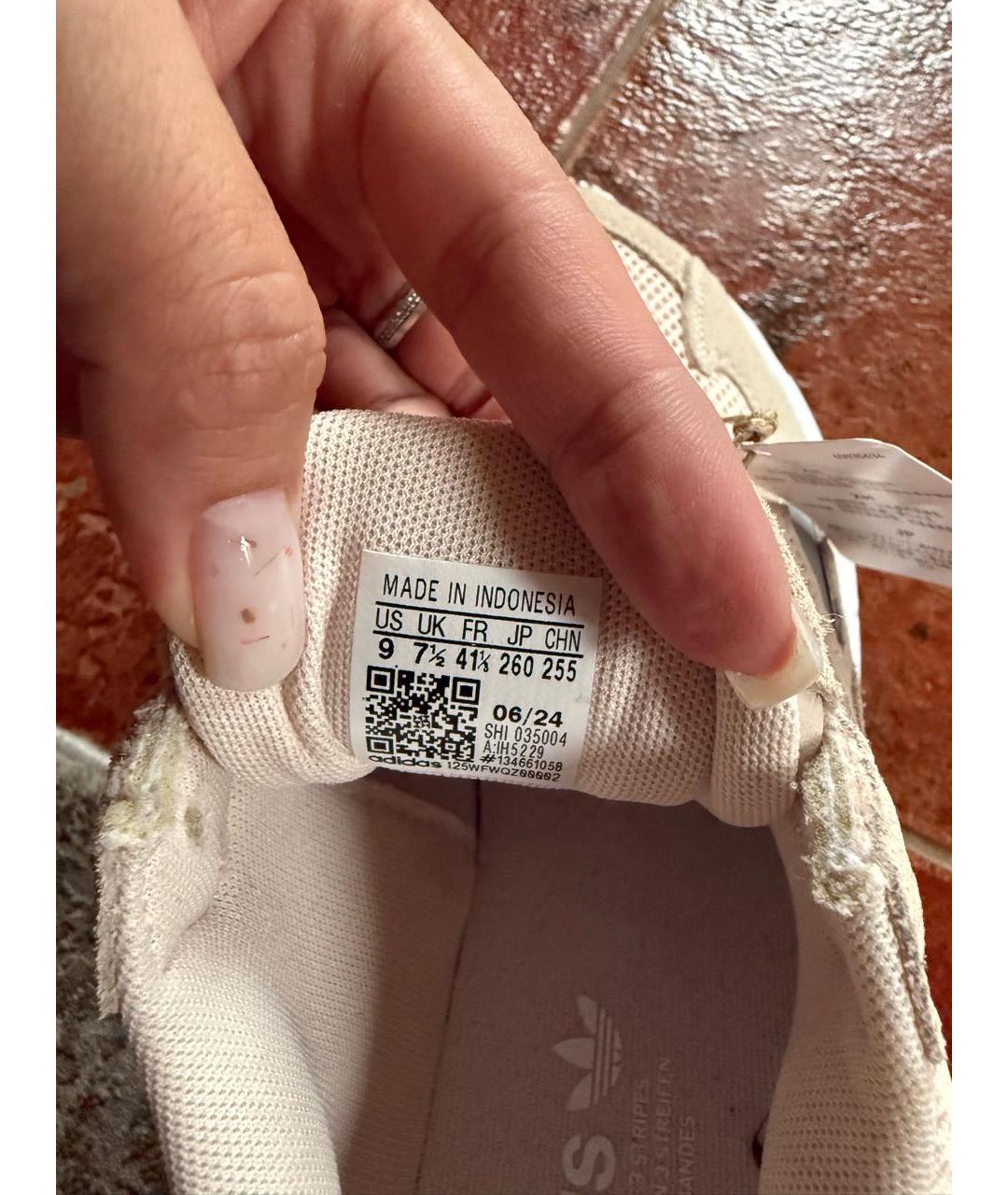 ADIDAS Бежевые кроссовки, фото 3