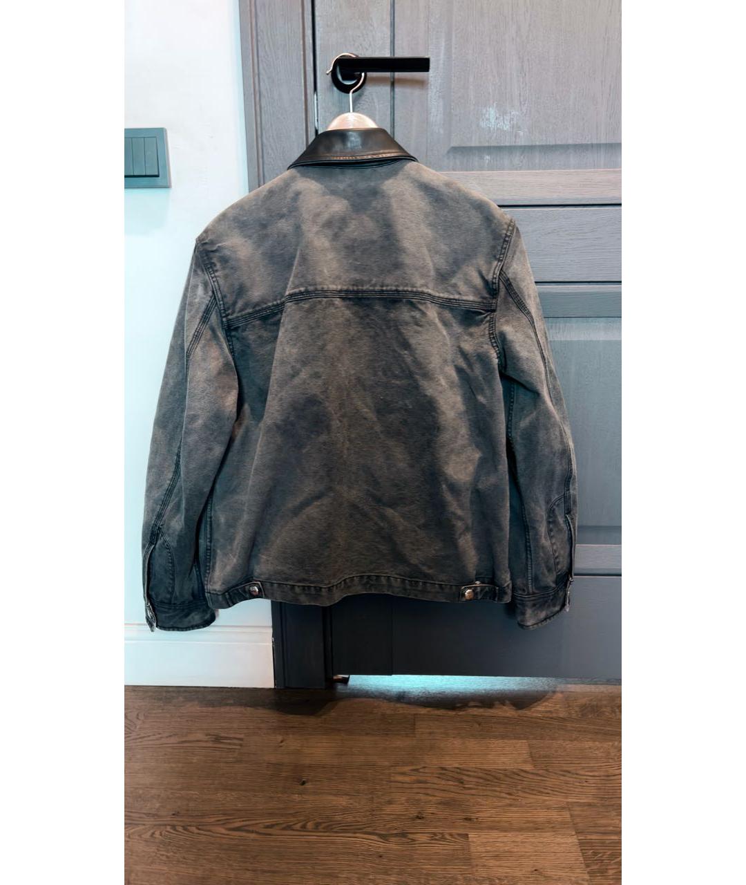 DIESEL Серая деним куртка, фото 2