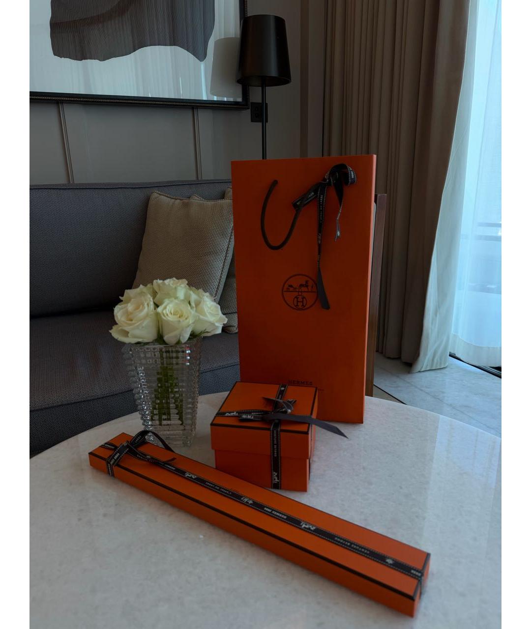 HERMES Серебряные металлические часы, фото 4