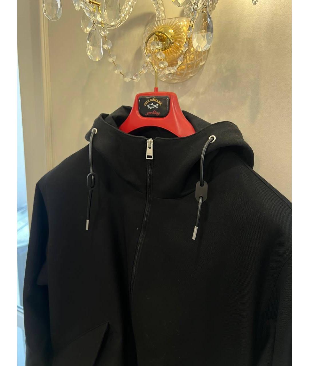 SANDRO Черная шерстяная куртка, фото 2