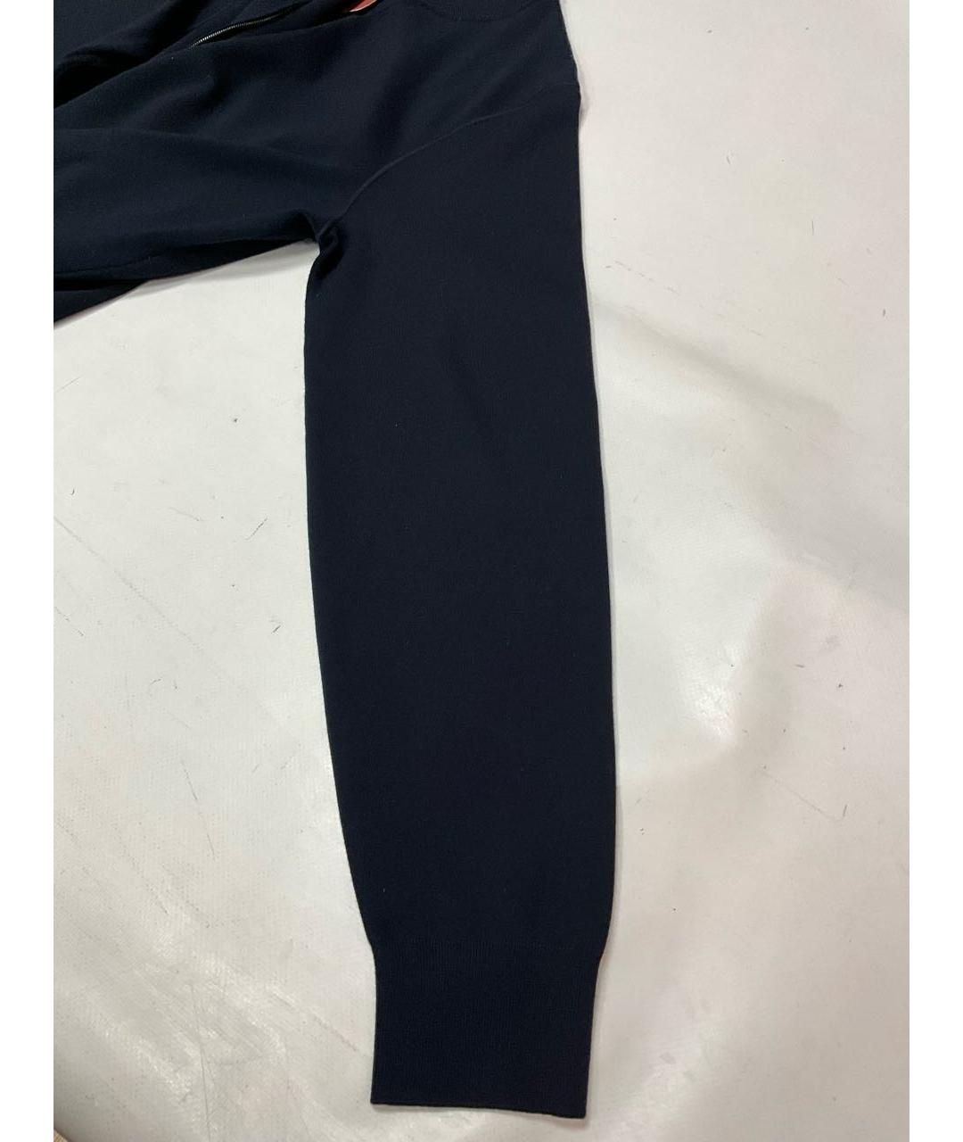 LORO PIANA Синий шерстяной кардиган, фото 6