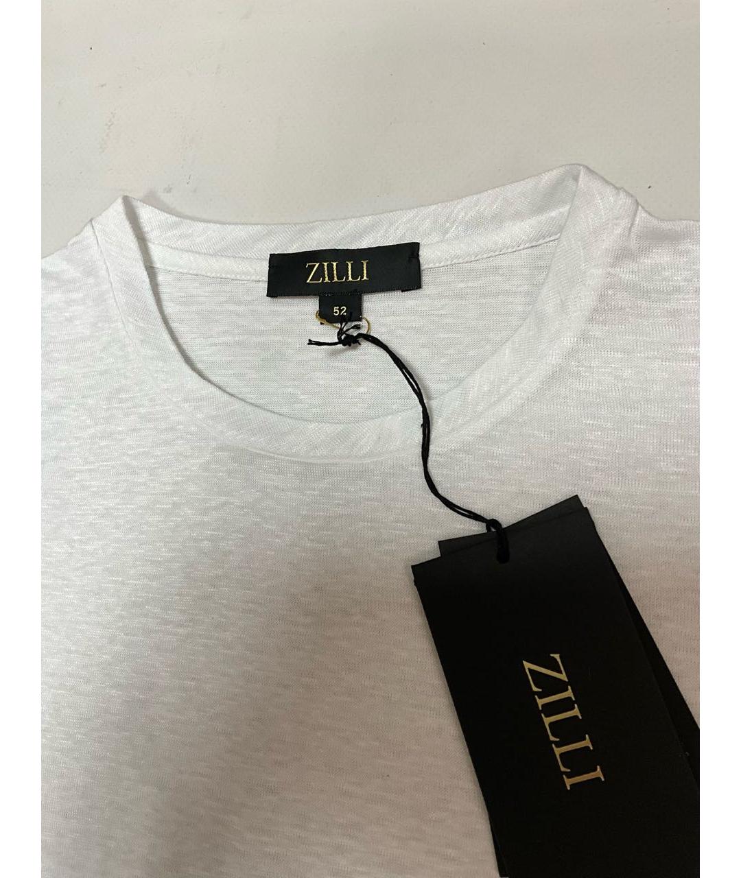 ZILLI Белая футболка, фото 5